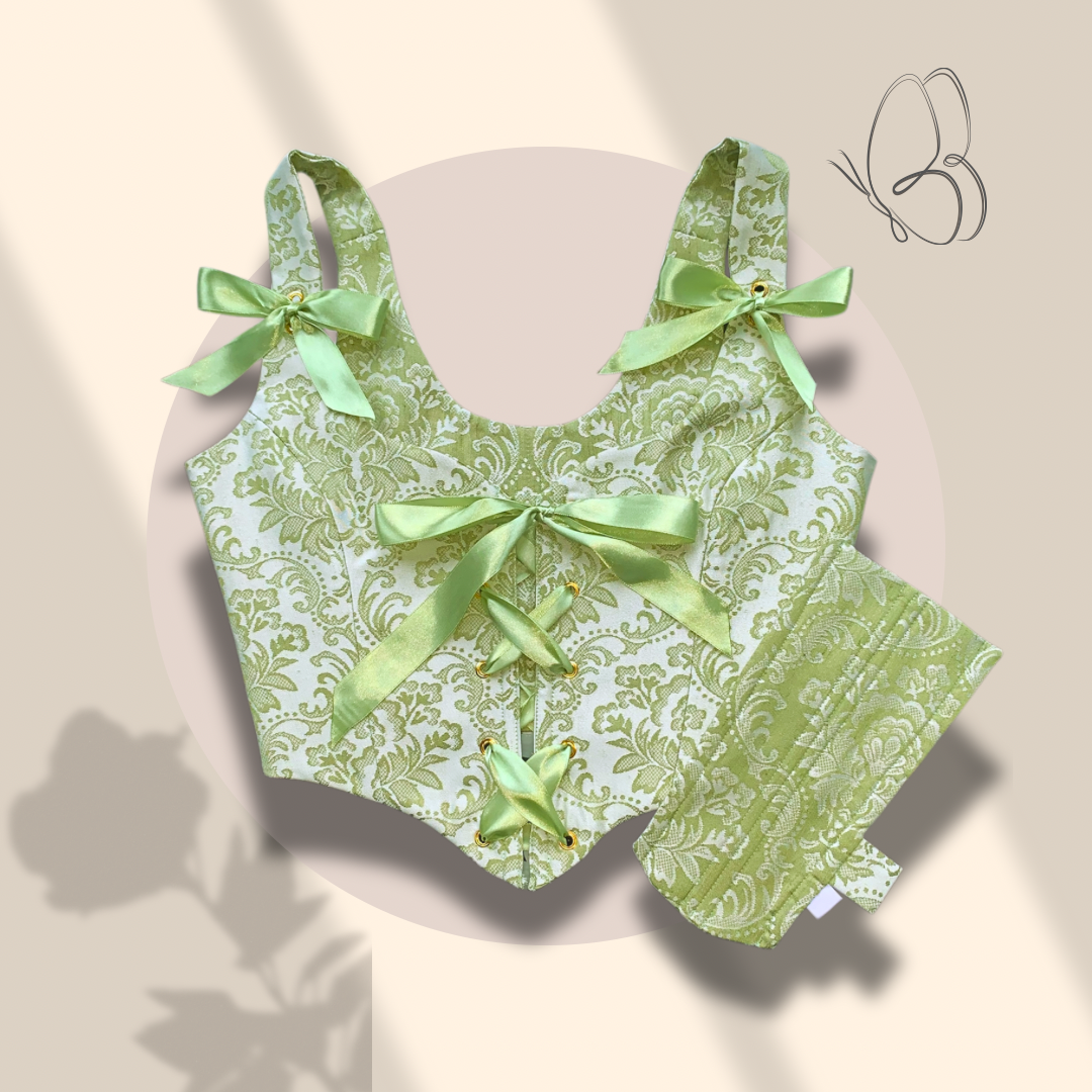Corset snow réversible vert clair