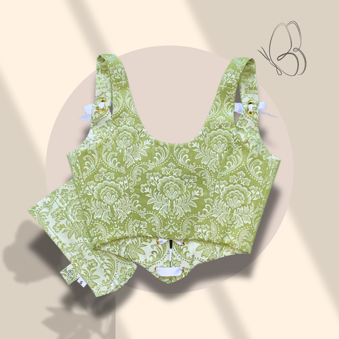Corset snow réversible vert clair